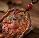 Painted Eight-Trigram Gourd Charm — Attract Wealth, Ward Off Evil, and Ensure Health – Image 3