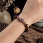 Smoky Purple Agate——Improve eyesight and regulate blood and energy – Bild 2