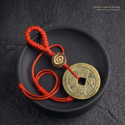 Dynasty Five——Imperial Dynasty Coin Stacked Coin Keychain Virtue Heritage Collectible