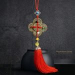 Dynasty Five——Imperial Dynasty Coin Plum Blossom Large Tassel Car Hanging Virtue Heritage Collectible