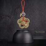 ⁦Dynasty Five——Imperial Dynasty Coin Plum Blossom Portable Tassel Virtue Heritage Collectible⁩ - الصورة ⁦2⁩
