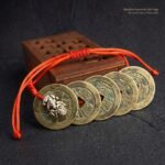 ⁦Dynasty Five——Imperial Dynasty Coin Pixiu Red String Bracelet Virtue Heritage Collectible⁩ - الصورة ⁦2⁩