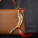 Dynasty Five——Imperial Dynasty Coin Vajra Pendant Tassel Virtue Heritage Collectible - Image 3