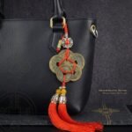 ⁦Dynasty Five——Imperial Dynasty Coin Plum Blossom Portable Tassel Virtue Heritage Collectible⁩ - الصورة ⁦3⁩