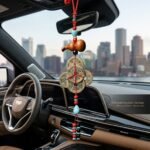 ⁦Dynasty Five——Imperial Dynasty Coin Plum Blossom Large Tassel Car Hanging Virtue Heritage Collectible⁩ - الصورة ⁦5⁩