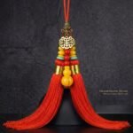 Dynasty Five——Imperial Dynasty Coin Six-Empire Red String Tassel Virtue Heritage Collectible - Image 4