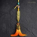 Dynasty Five——Imperial Dynasty Coin Pixiu Double Tassel Car Hanging Virtue Heritage Collectible - immagine 4