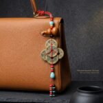 ⁦Dynasty Five——Imperial Dynasty Coin Plum Blossom Large Tassel Car Hanging Virtue Heritage Collectible⁩ - الصورة ⁦7⁩