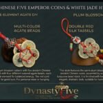 Dynasty Five——Imperial Dynasty Coin Plum Blossom Portable Tassel Virtue Heritage Collectible