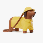 Sunny Sausage Dog Handcrafted Bag - Yellow Dachshund Crossbody