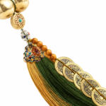 Dynasty Five Qi Convergence Phoenix Tassel Pair - Image 3
