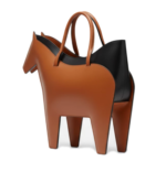 Vintage Horse Shaped Handcrafted Tote - Artisan Leather Bag - Image 2