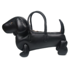 Sleek Sausage Dog Artisan Top Handle Bag - Image 3