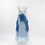 Santorini Rose Mist Batik Dress - Calming Plant-Dyed Maxi - Image 4