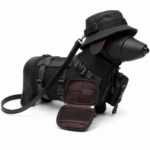 Handcrafted Tactical Dachshund Utility Crossbody Bag - Image 3