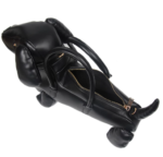 Sleek Sausage Dog Artisan Top Handle Bag - Image 4