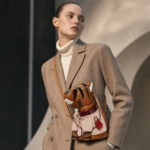 Vintage Gentleman Tiger Custom Handcrafted Crossbody Bag - Image 4